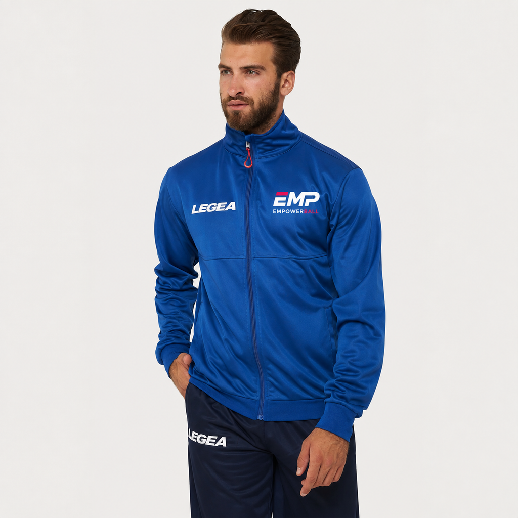  EmPowerBall Legea Cuba Track Top in Light Blue 