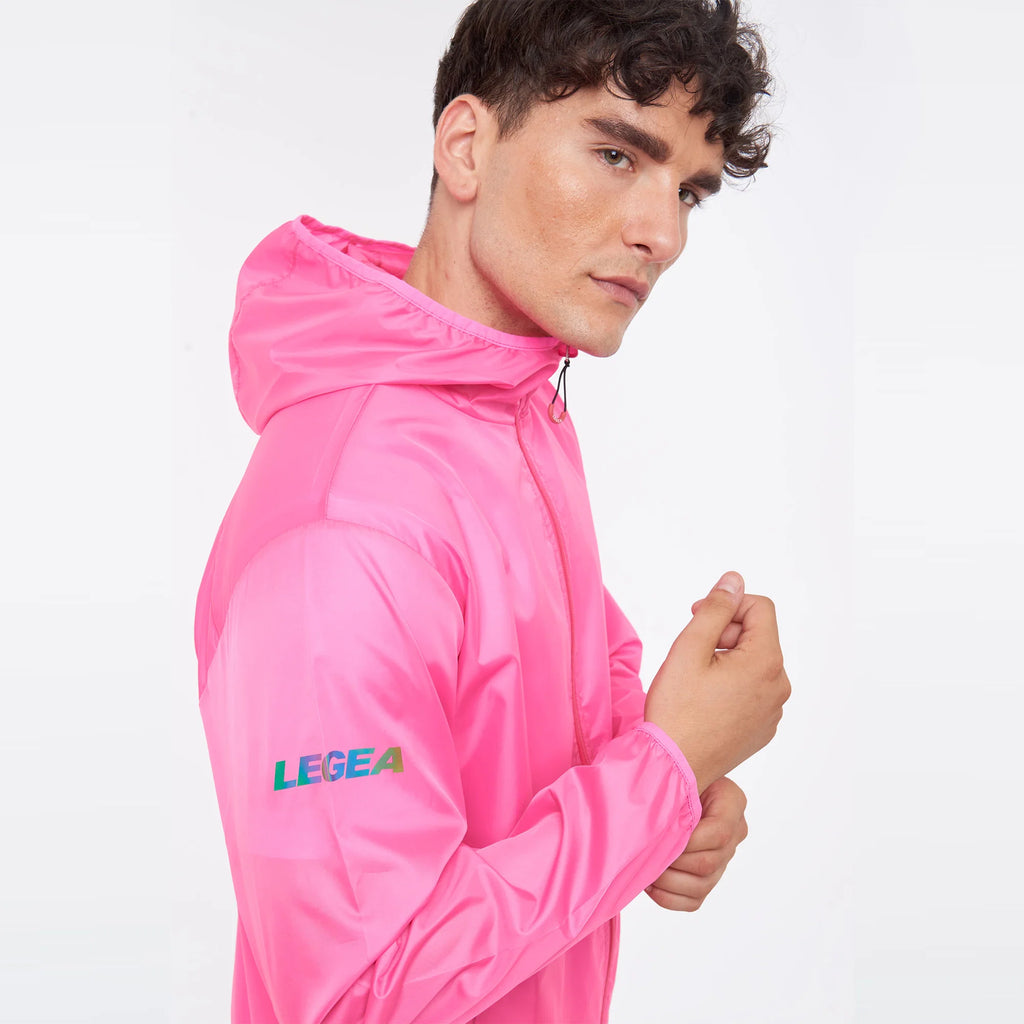 Legea Atacama Windbreaker Rain Jacket - Pink